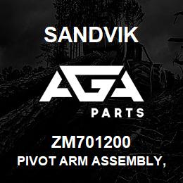 ZM701200 Sandvik PIVOT ARM ASSEMBLY, L/HAND | AGA Parts