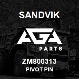 ZM800313 Sandvik PIVOT PIN | AGA Parts