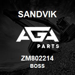 ZM802214 Sandvik BOSS | AGA Parts