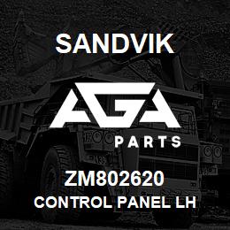 ZM802620 Sandvik CONTROL PANEL LH | AGA Parts