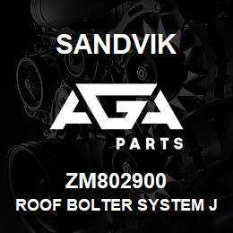 ZM802900 Sandvik ROOF BOLTER SYSTEM JIG | AGA Parts