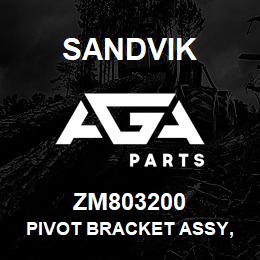 ZM803200 Sandvik PIVOT BRACKET ASSY, R/HAND INNER | AGA Parts