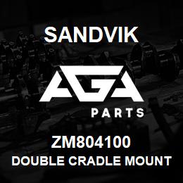 ZM804100 Sandvik DOUBLE CRADLE MOUNT ASSEMBLY, L/HAND | AGA Parts