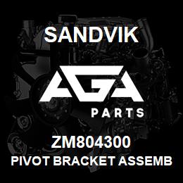 ZM804300 Sandvik PIVOT BRACKET ASSEMBLY, L/HAND OUTER | AGA Parts