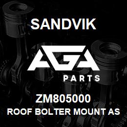 ZM805000 Sandvik ROOF BOLTER MOUNT ASSEMBLY, R/HAND | AGA Parts