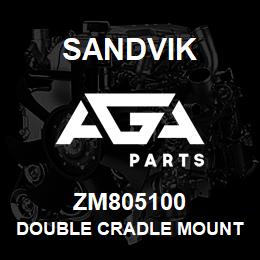 ZM805100 Sandvik DOUBLE CRADLE MOUNT ASSEMBLY, R/HAND | AGA Parts