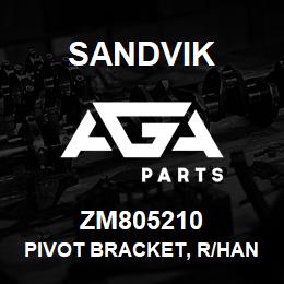 ZM805210 Sandvik PIVOT BRACKET, R/HAND INNER | AGA Parts