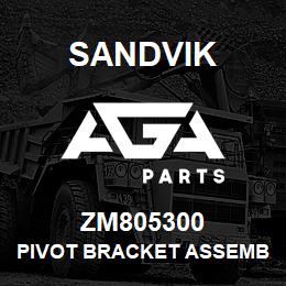 ZM805300 Sandvik PIVOT BRACKET ASSEMBLY, R/HAND OUTER | AGA Parts