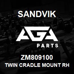 ZM809100 Sandvik TWIN CRADLE MOUNT RH | AGA Parts