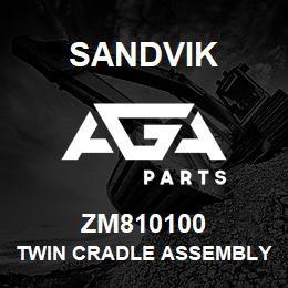 ZM810100 Sandvik TWIN CRADLE ASSEMBLY, L/HAND | AGA Parts