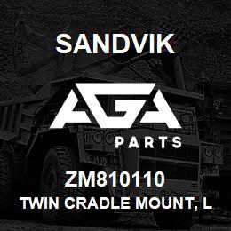 ZM810110 Sandvik TWIN CRADLE MOUNT, L/HAND | AGA Parts