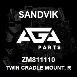 ZM811110 Sandvik TWIN CRADLE MOUNT, R/HAND | AGA Parts