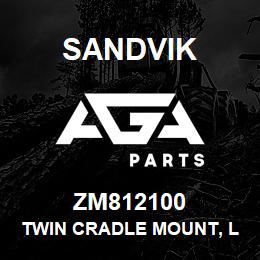 ZM812100 Sandvik TWIN CRADLE MOUNT, L/HAND | AGA Parts