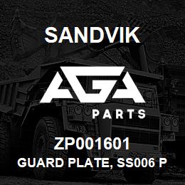 ZP001601 Sandvik GUARD PLATE, SS006 PLATE, 650X130X6M | AGA Parts