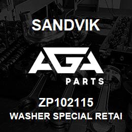 ZP102115 Sandvik WASHER SPECIAL RETAINER | AGA Parts