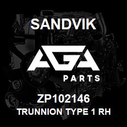 ZP102146 Sandvik TRUNNION TYPE 1 RH | AGA Parts