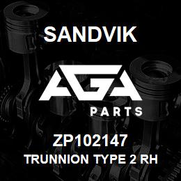 ZP102147 Sandvik TRUNNION TYPE 2 RH | AGA Parts