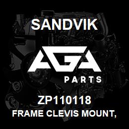 ZP110118 Sandvik FRAME CLEVIS MOUNT, BOLT-ON, LH | AGA Parts