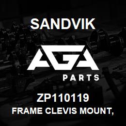 ZP110119 Sandvik FRAME CLEVIS MOUNT, BOLT-ON, RH | AGA Parts