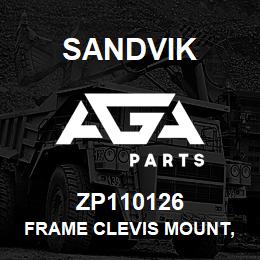 ZP110126 Sandvik FRAME CLEVIS MOUNT, BOLT ON | AGA Parts