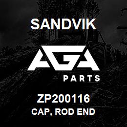 ZP200116 Sandvik CAP, ROD END | AGA Parts