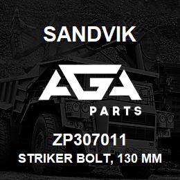 ZP307011 Sandvik STRIKER BOLT, 130 MM. EFF.LENGTH, HEXB | AGA Parts