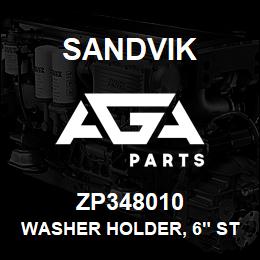 ZP348010 Sandvik WASHER HOLDER, 6" STAR PLATE, FRON | AGA Parts