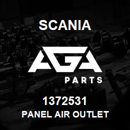 1372531 Scania PANEL AIR OUTLET | AGA Parts