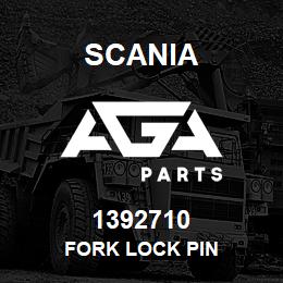 1392710 Scania FORK LOCK PIN | AGA Parts