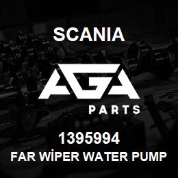 1395994 Scania FAR WİPER WATER PUMP | AGA Parts