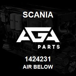 1424231 Scania AIR BELOW | AGA Parts