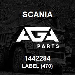 1442284 Scania LABEL (470) | AGA Parts