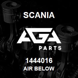 1444016 Scania AIR BELOW | AGA Parts