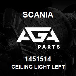 1451514 Scania CEILING LIGHT LEFT | AGA Parts