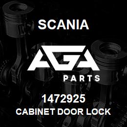 1472925 Scania CABINET DOOR LOCK | AGA Parts