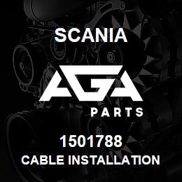 1501788 Scania CABLE INSTALLATION | AGA Parts