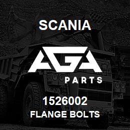 1526002 Scania FLANGE BOLTS | AGA Parts