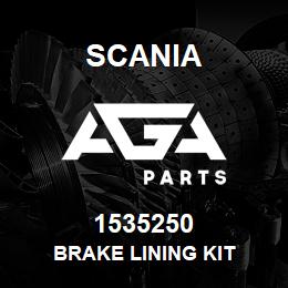 1535250 Scania BRAKE LINING KIT | AGA Parts