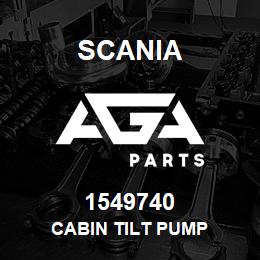 1549740 Scania CABIN TILT PUMP | AGA Parts