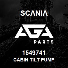 1549741 Scania CABIN TILT PUMP | AGA Parts