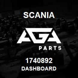 1740892 Scania DASHBOARD | AGA Parts