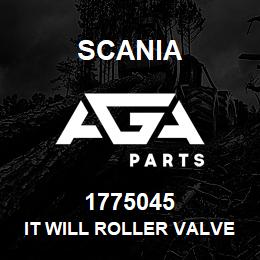 1775045 Scania IT WILL ROLLER VALVE | AGA Parts