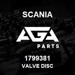 1799381 Scania VALVE DISC | AGA Parts