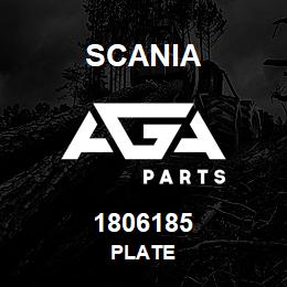 1806185 Scania PLATE | AGA Parts