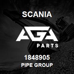 1848905 Scania PIPE GROUP | AGA Parts