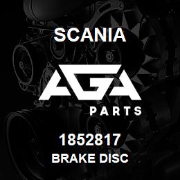 1852817 Scania BRAKE DISC | AGA Parts