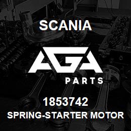 1853742 Scania SPRING-STARTER MOTOR | AGA Parts