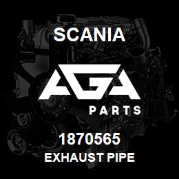 1870565 Scania EXHAUST PIPE | AGA Parts