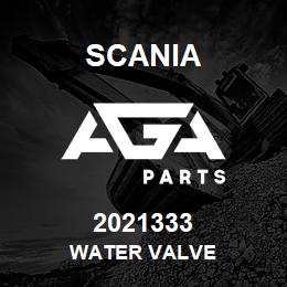 2021333 Scania WATER VALVE | AGA Parts