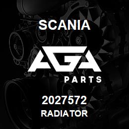 2027572 Scania RADIATOR | AGA Parts